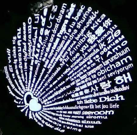 100 Languages 'I LOVE YOU' Necklace Hey Bou