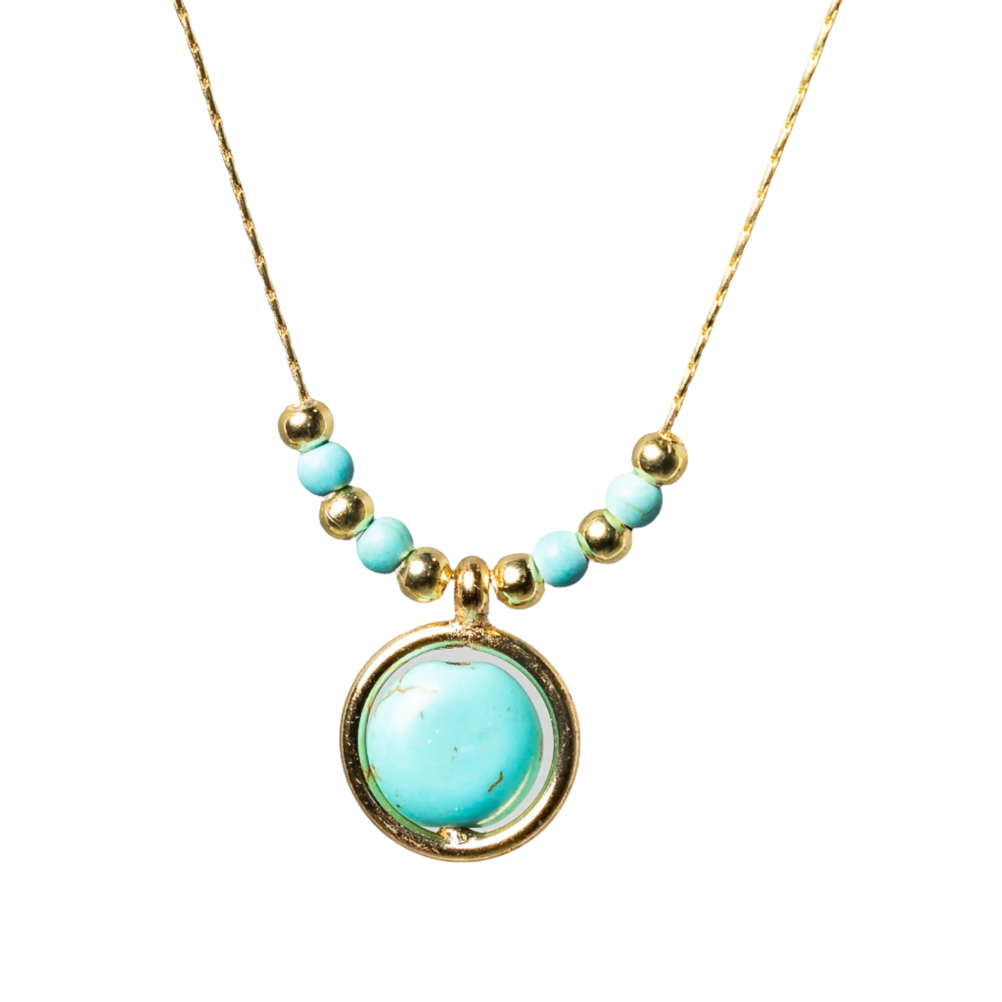 Gold Plated Turquoise Amethyst Necklaces Hey Bou