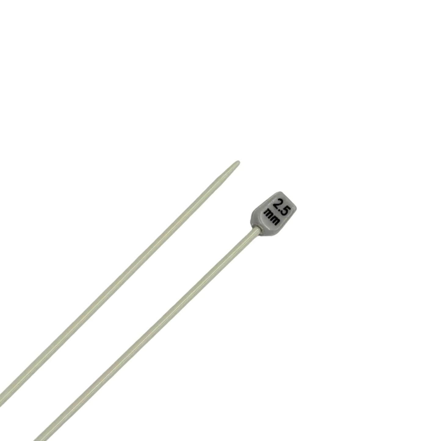 2.5mm Aluminium Knitting Needles, 35cm long