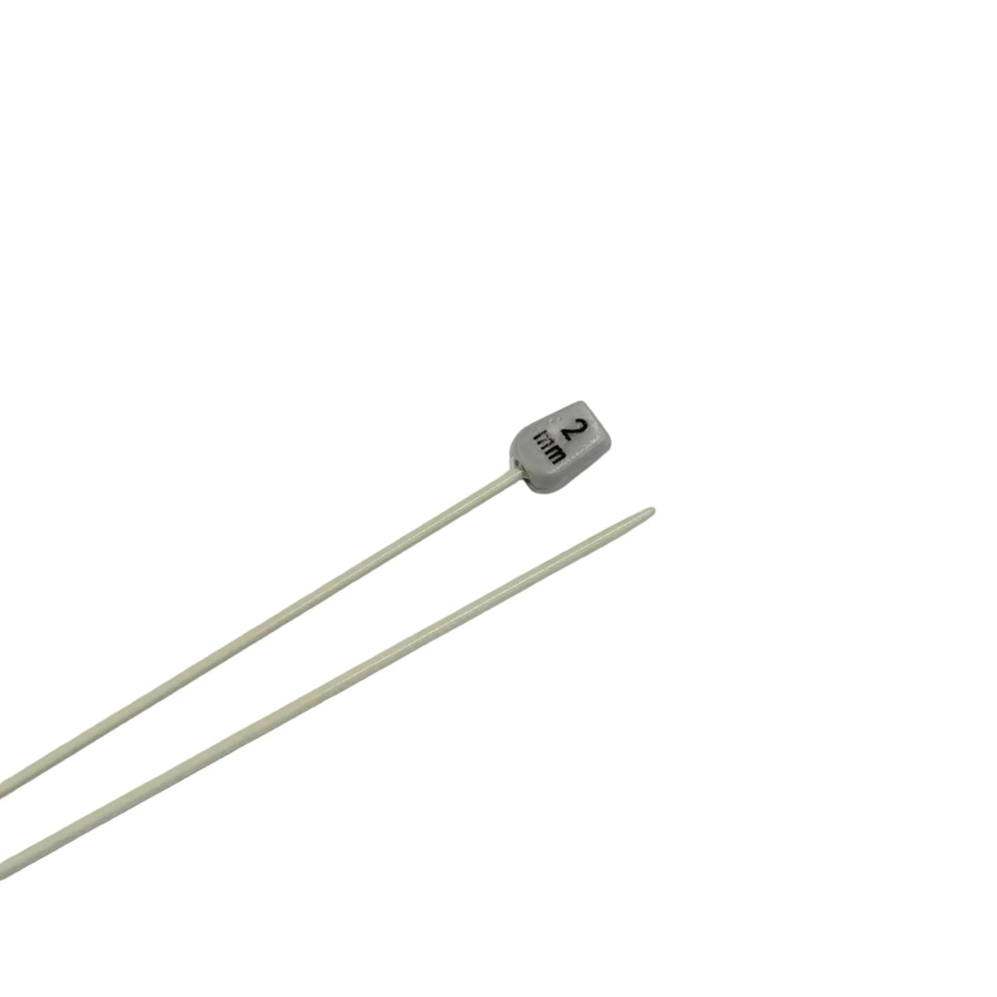 2mm Aluminium Knitting Needles, 35cm long