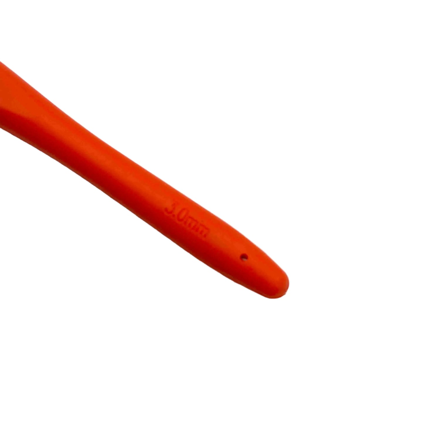 3mm Ergonomic Silicone Handle Aluminium Crochet Hook