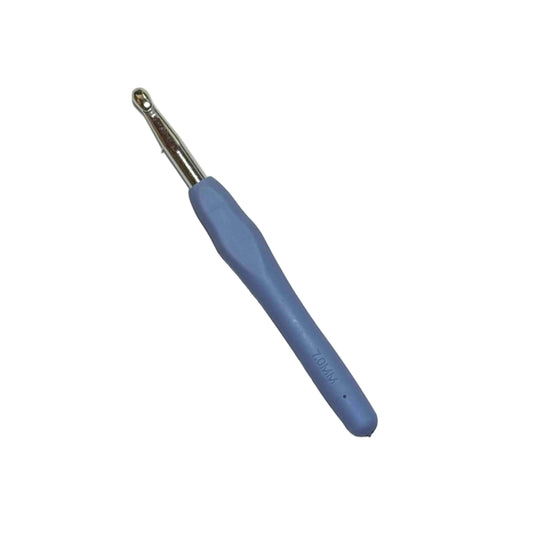 7mm Ergonomic Silicone Handle Aluminium Crochet Hook HeyBou
