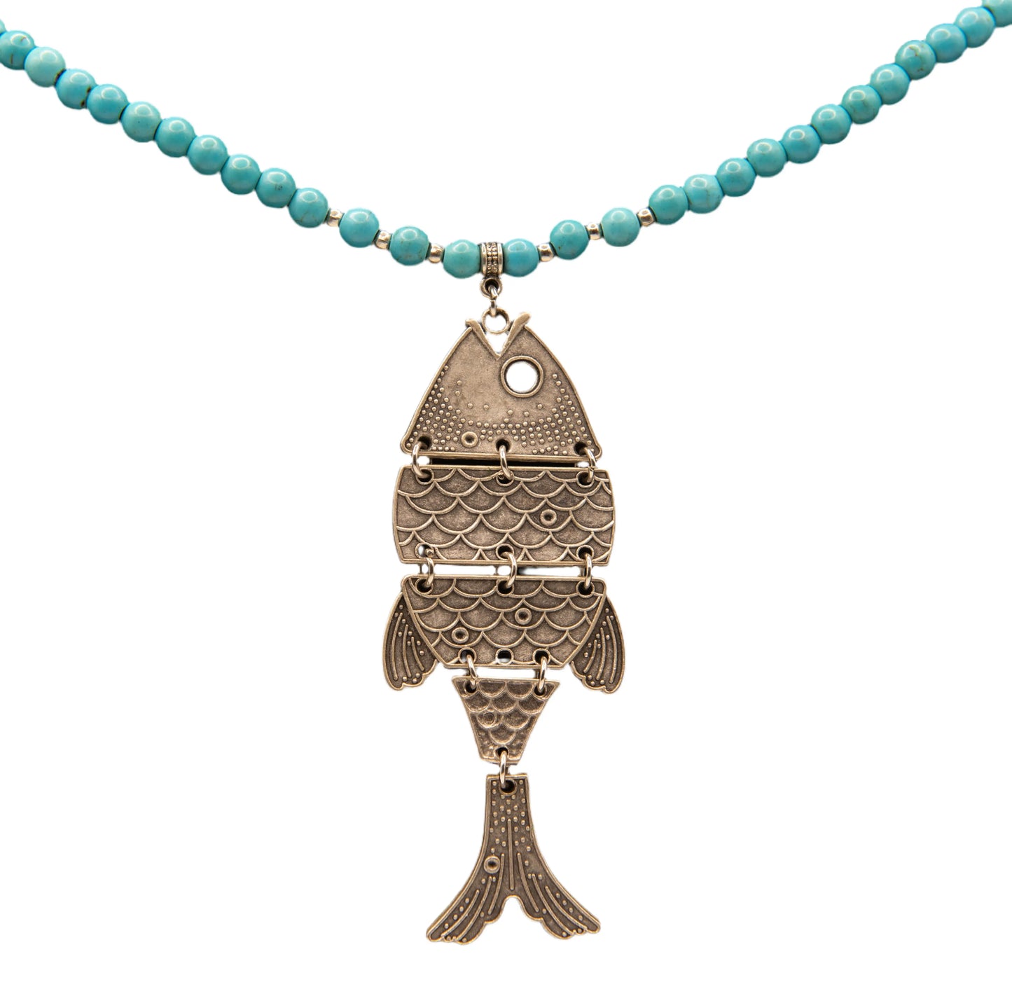 Silver Plated and Bead Necklaces Hey Bou