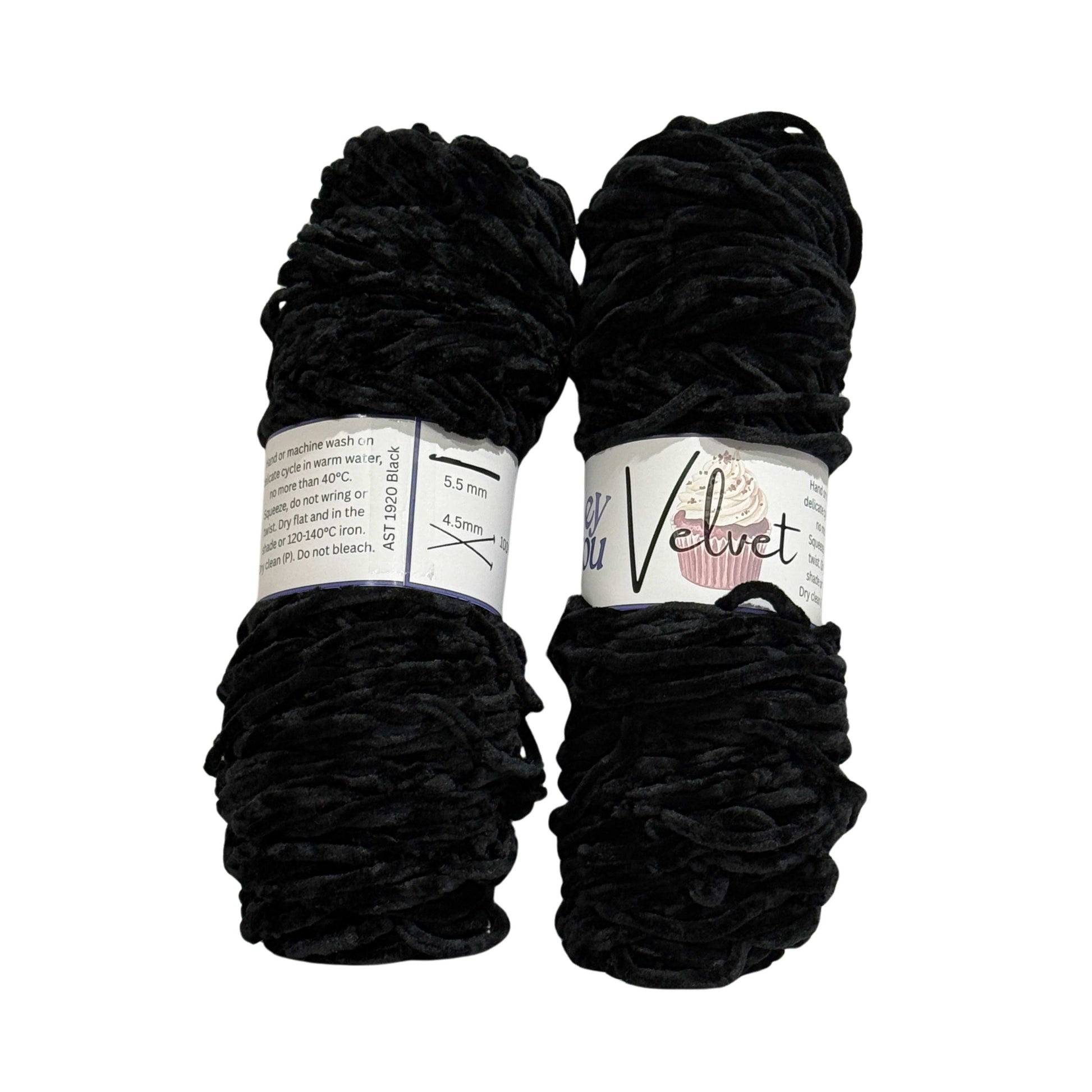 Velvet Yarn, 100% Polyester, 100g ball HeyBou