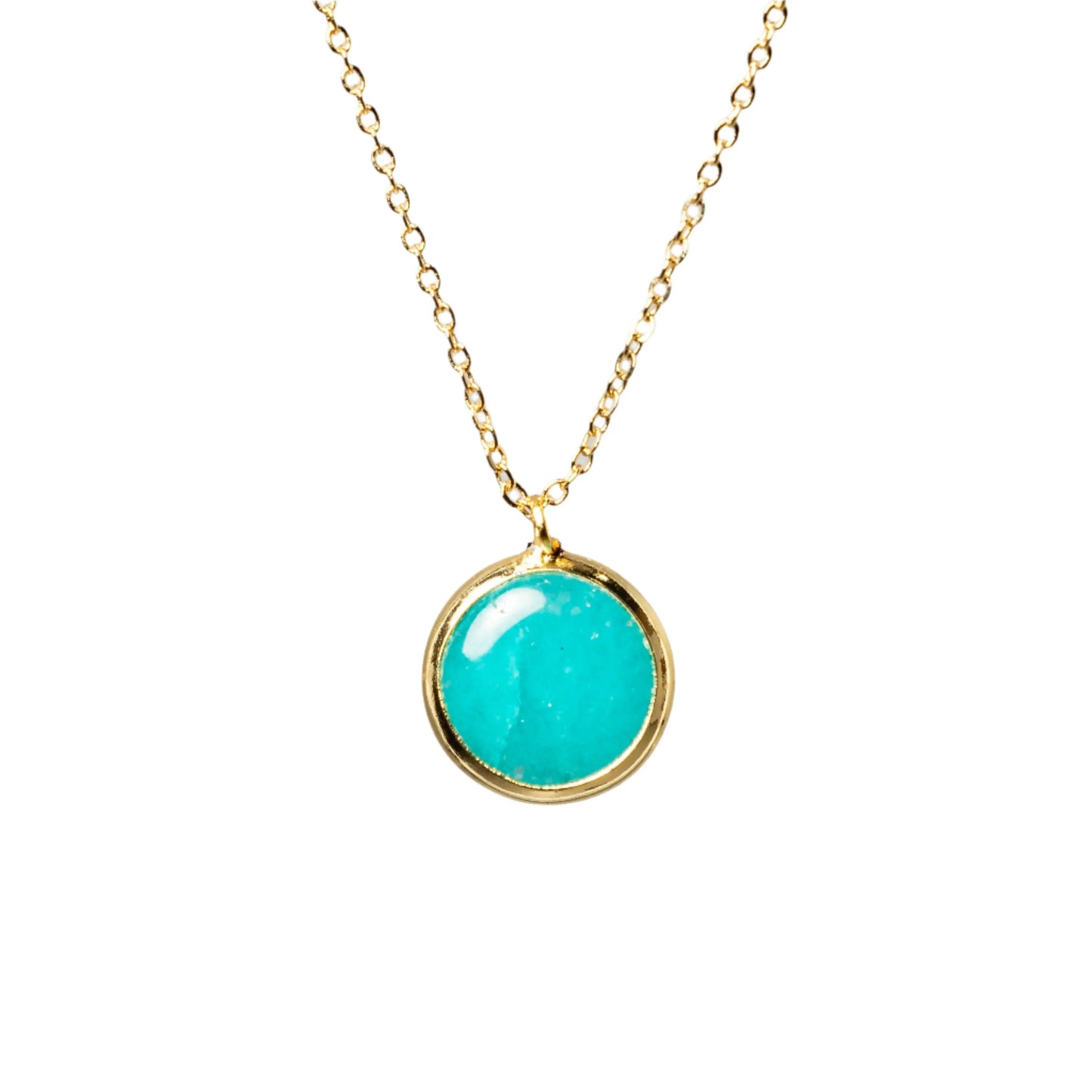 Gold Plated Classic Agate Necklaces Hey Bou