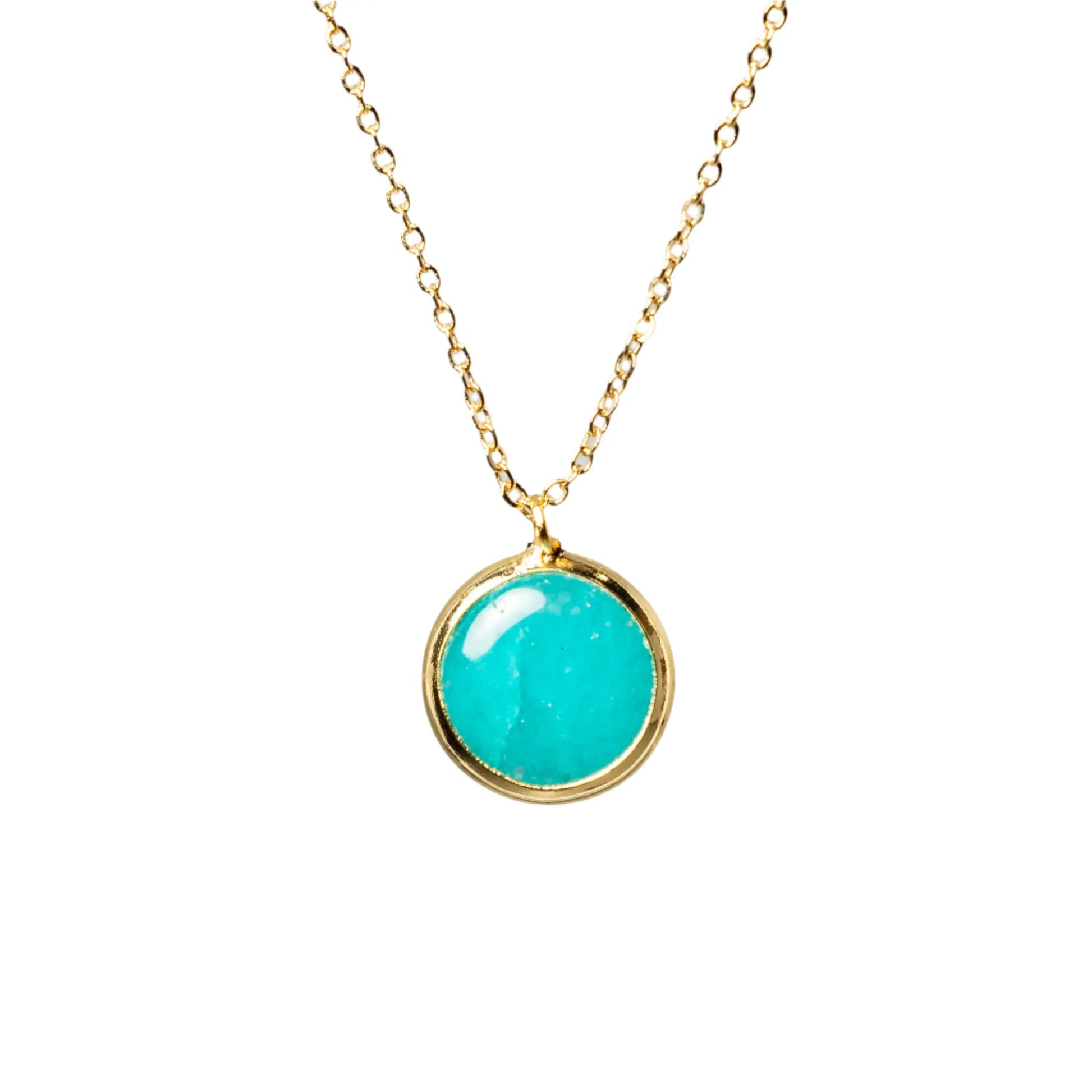 Gold Plated Classic Agate Necklaces Hey Bou
