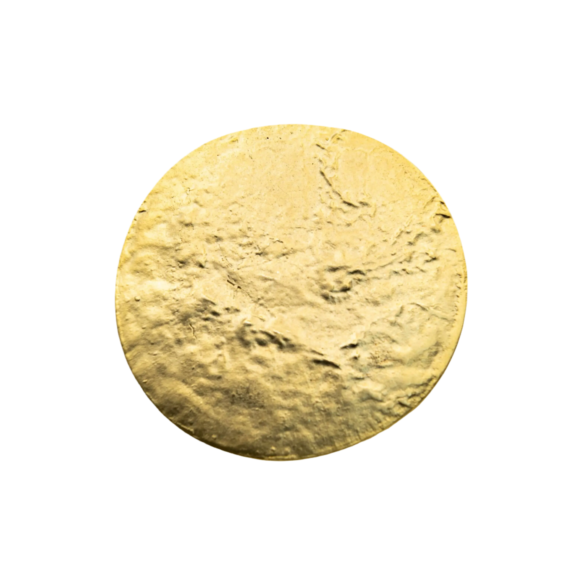 Gold Plated Large Moon Ring Hey Bou