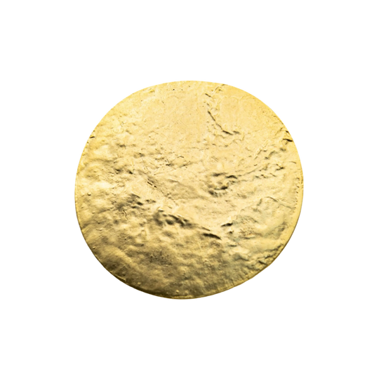 Gold Plated Large Moon Ring Hey Bou