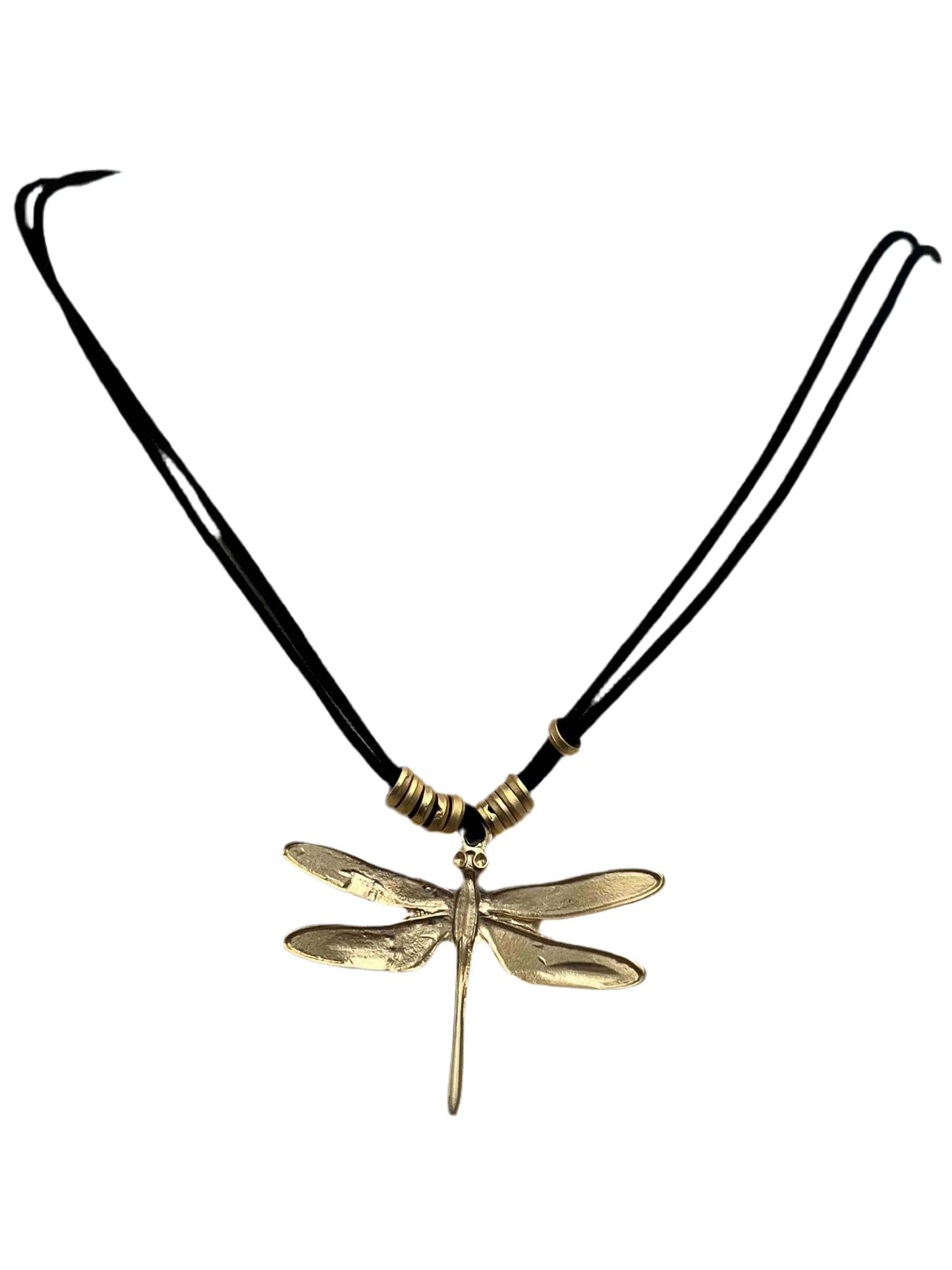 Gold Plated Dragonfly with Necklace Hey Bou