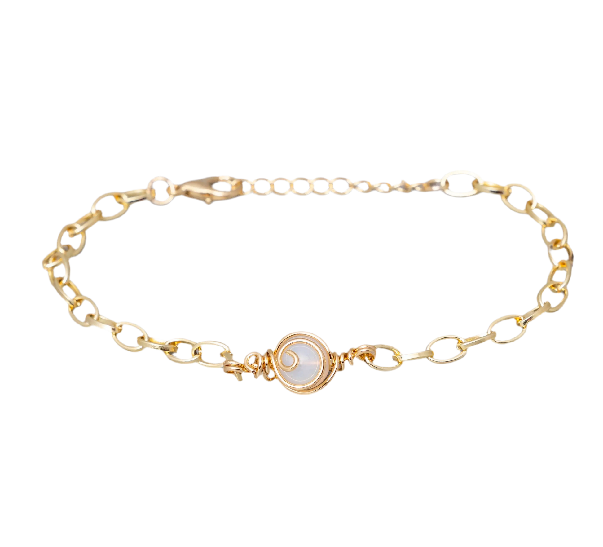 Gold Plated Agate Bracelets Hey Bou