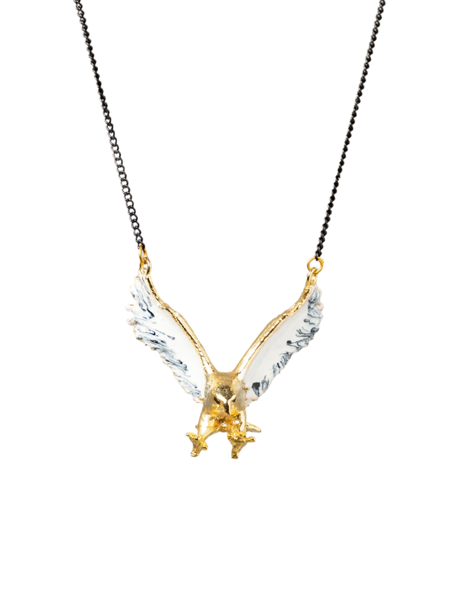 Gold Plated Eagle Necklace Hey Bou