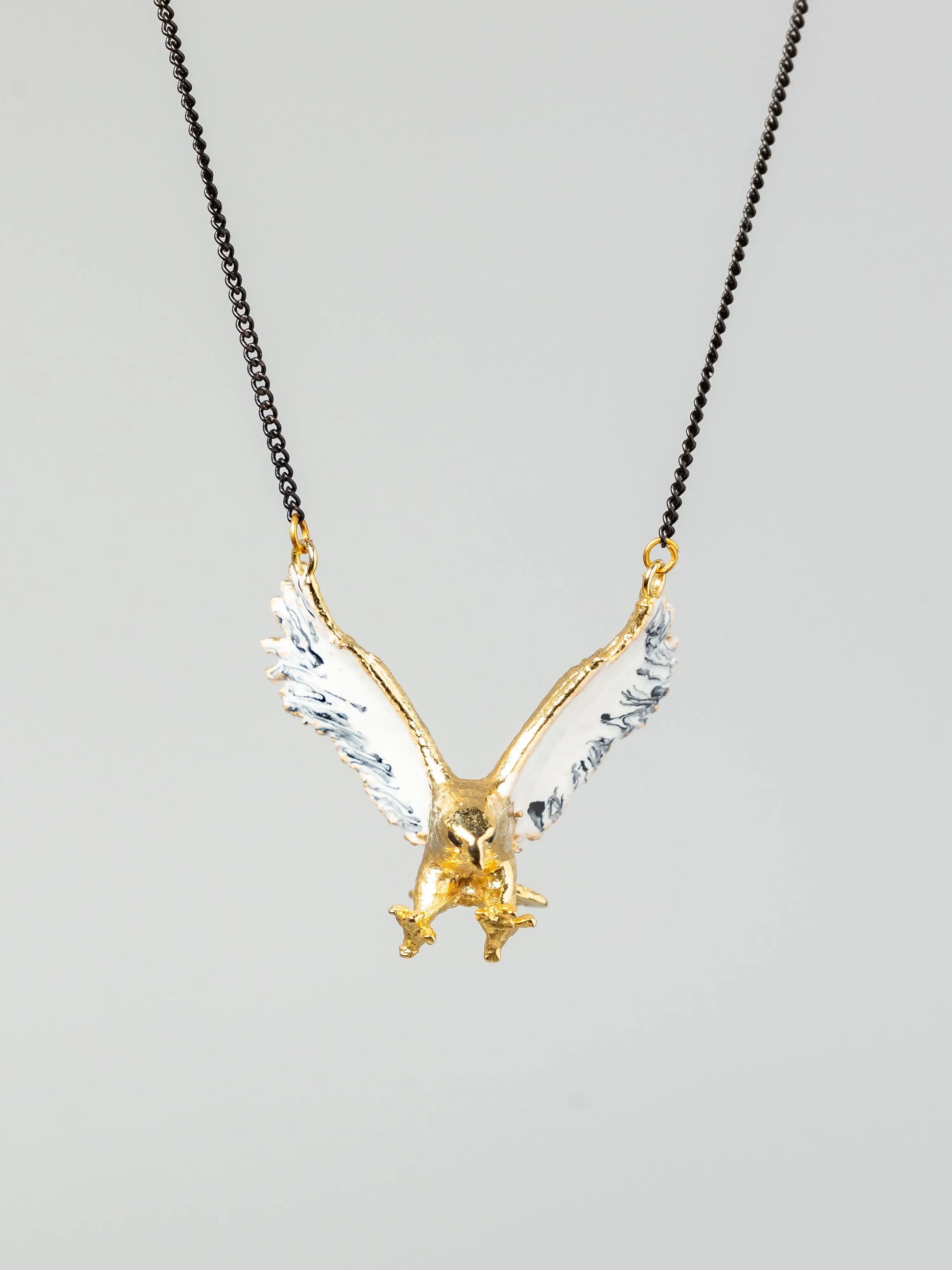 Gold Plated Eagle Necklace Hey Bou