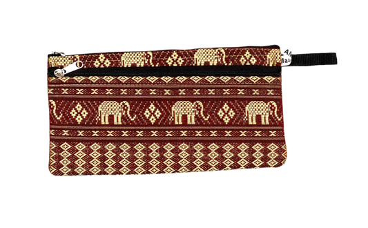 2 Zip Elephant Flat Purse Hey Bou