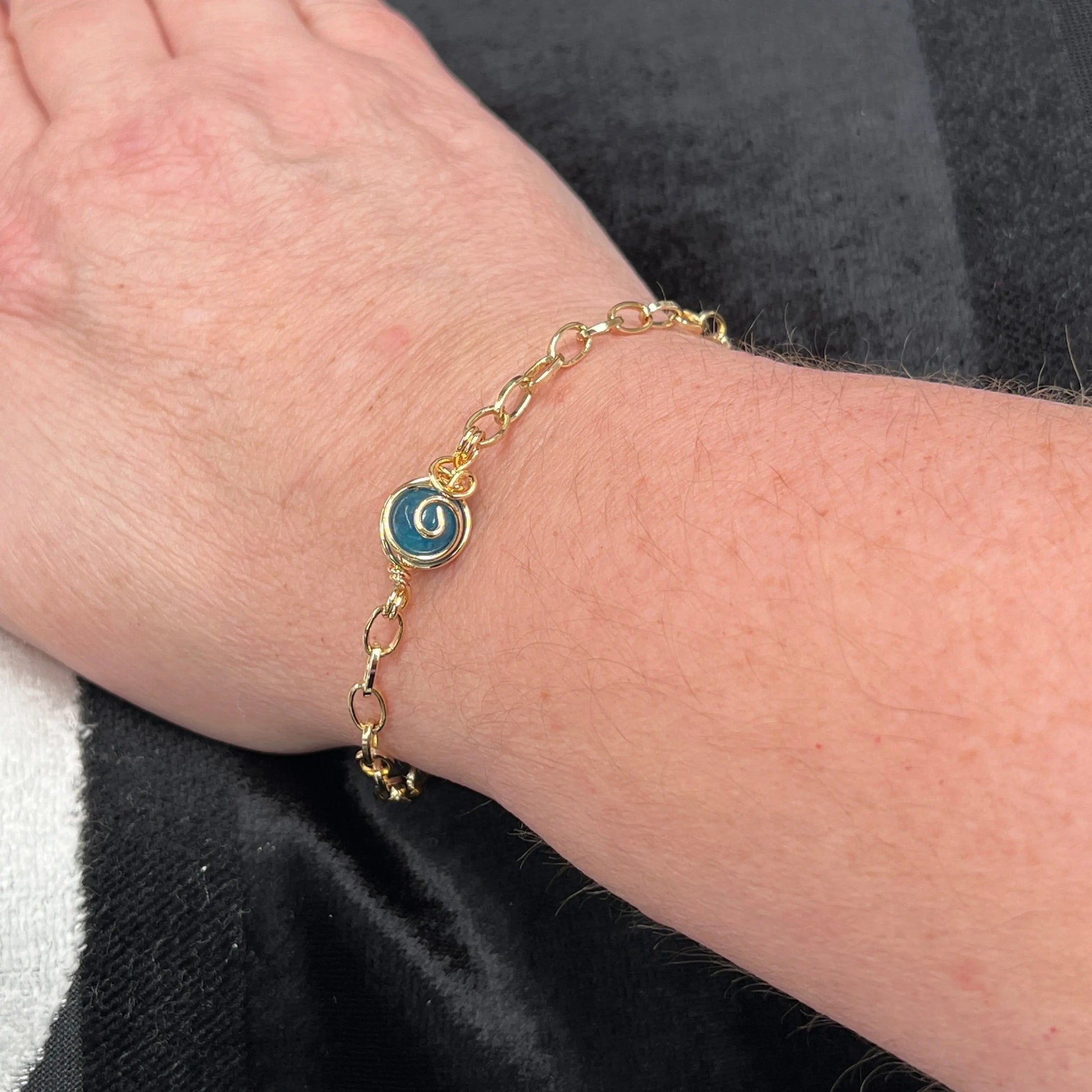 Gold Plated Agate Bracelets Hey Bou