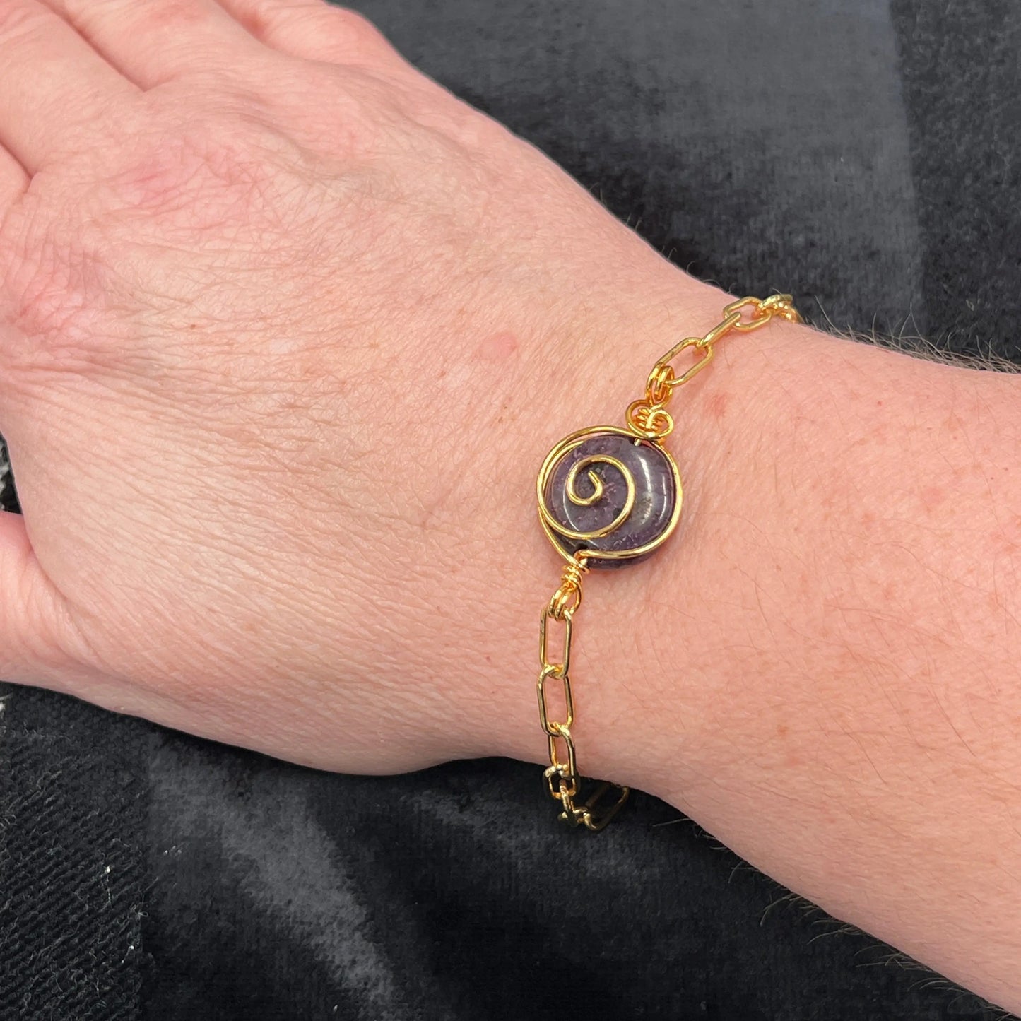 Gold Plated Agate Bracelets Hey Bou