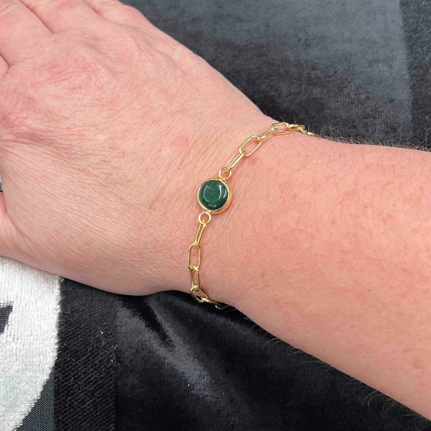 Gold Plated Agate Bracelets Hey Bou