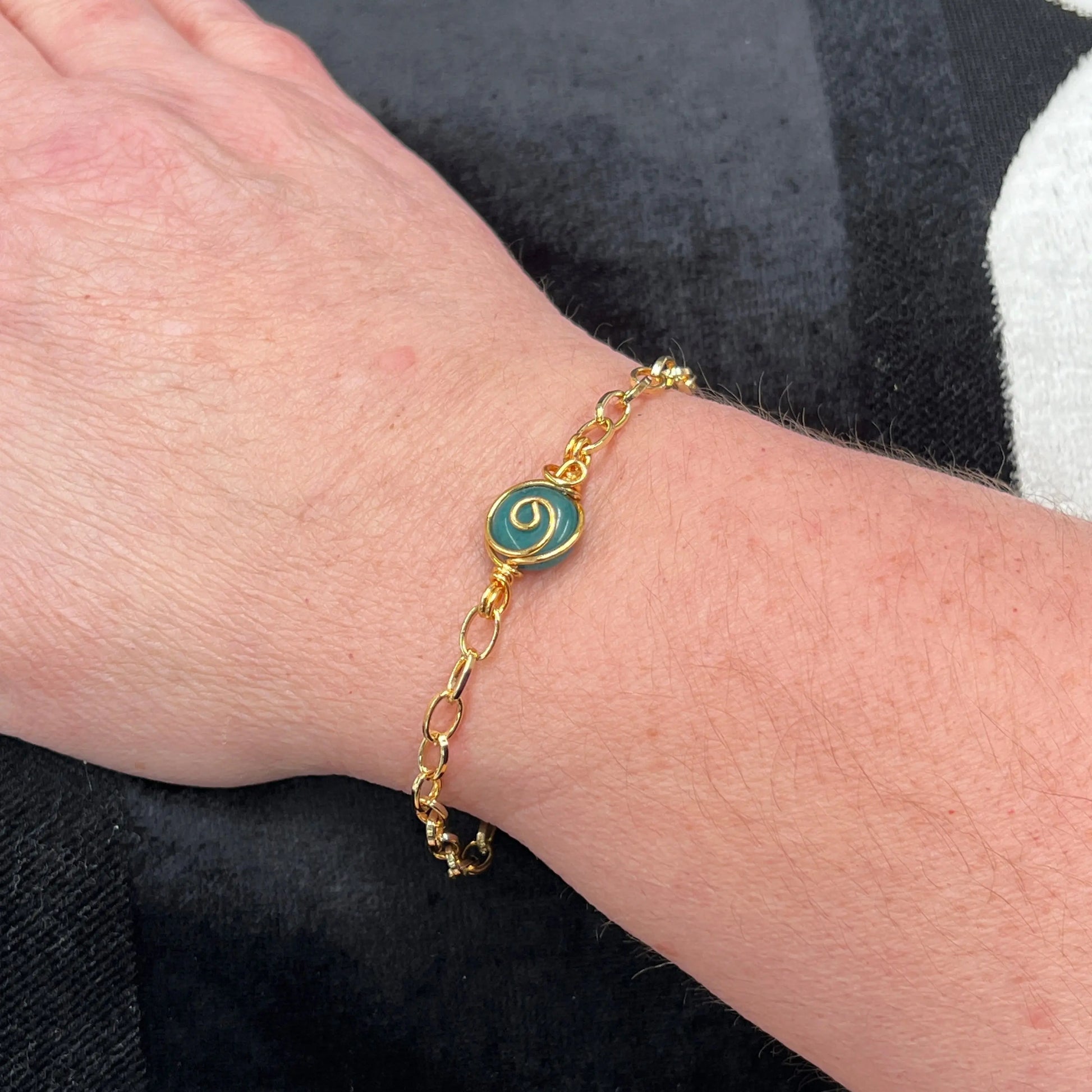 Gold Plated Agate Bracelets Hey Bou