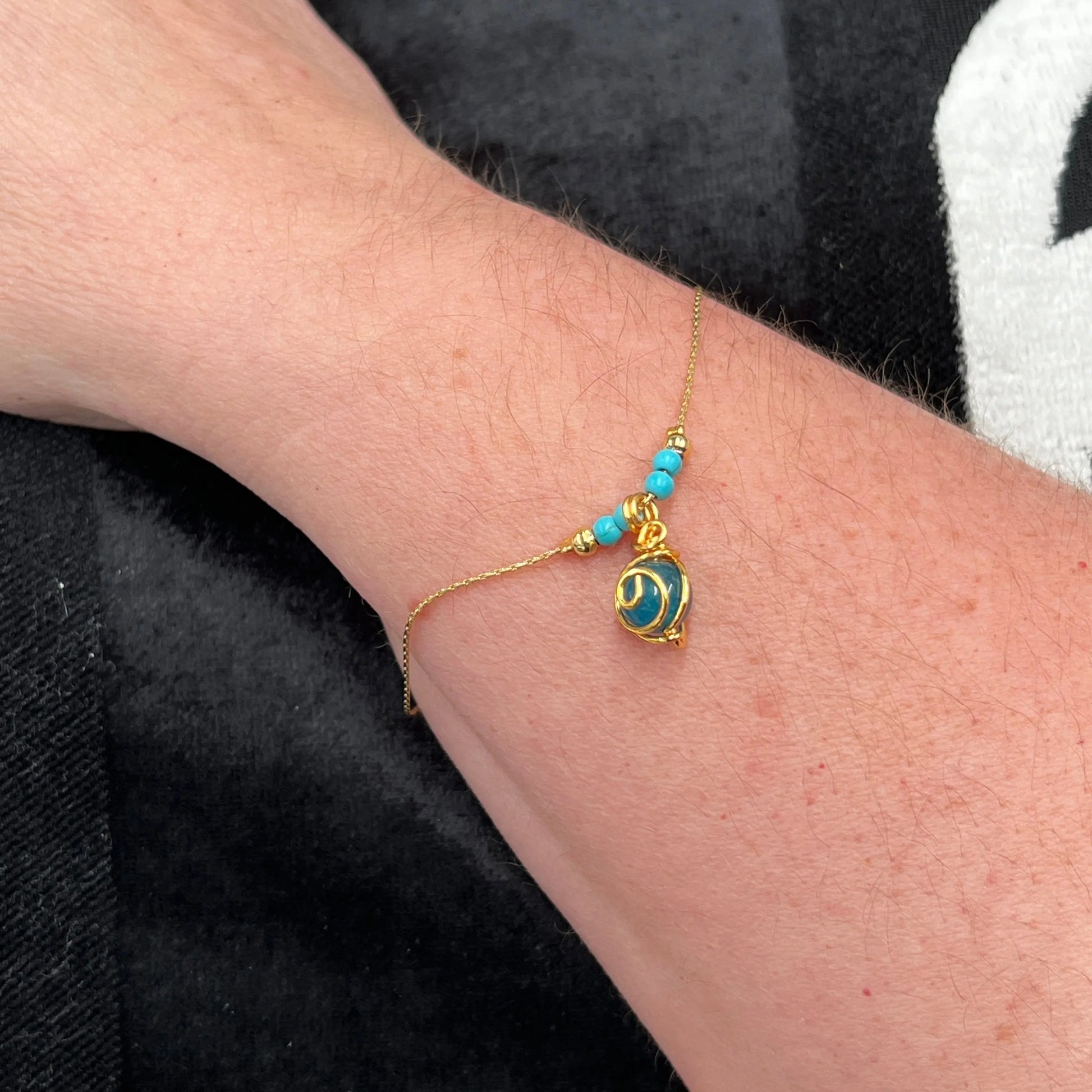 Gold Plated Agate Bracelets Hey Bou