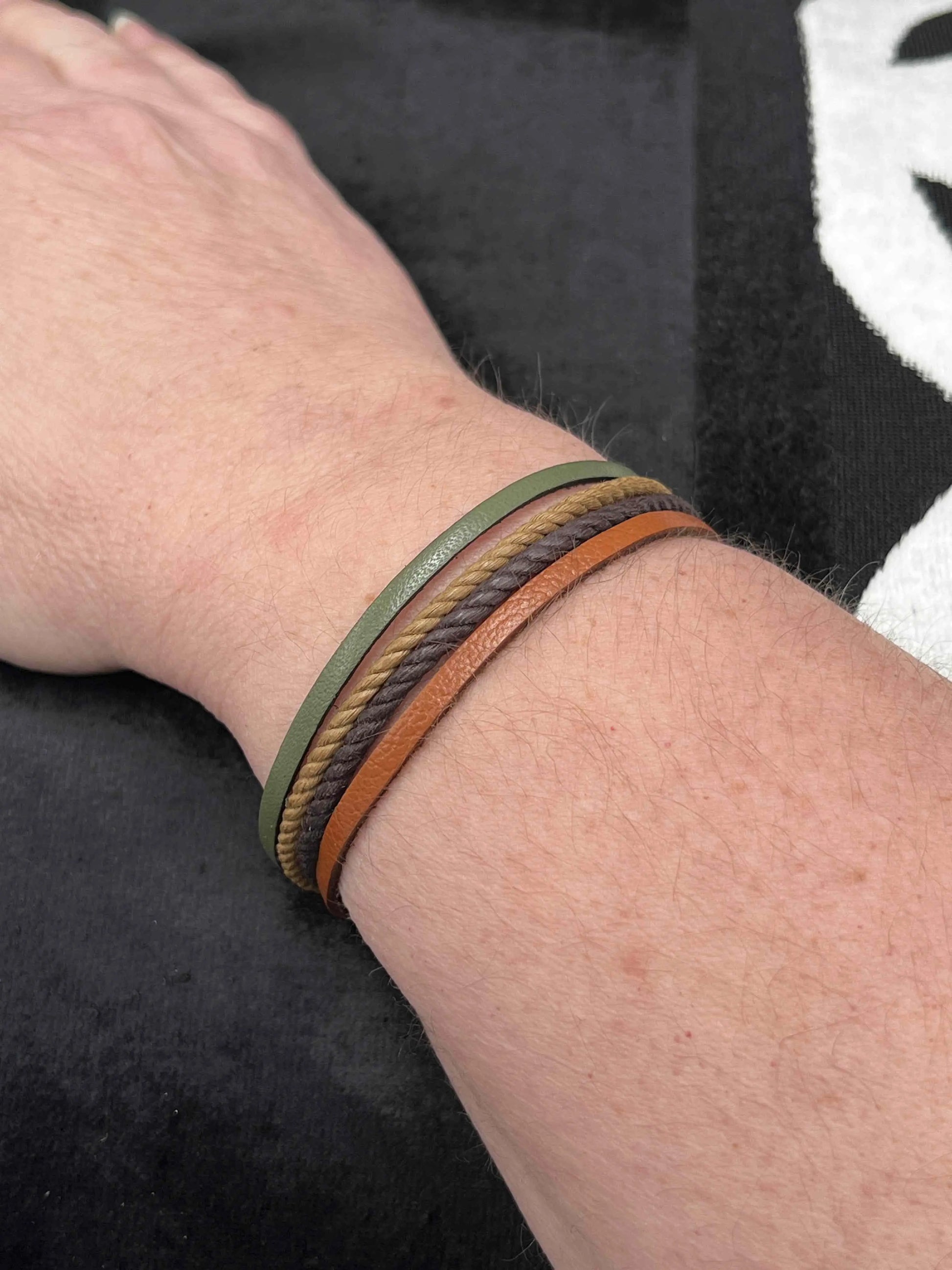 Pleather Bracelets Hey Bou