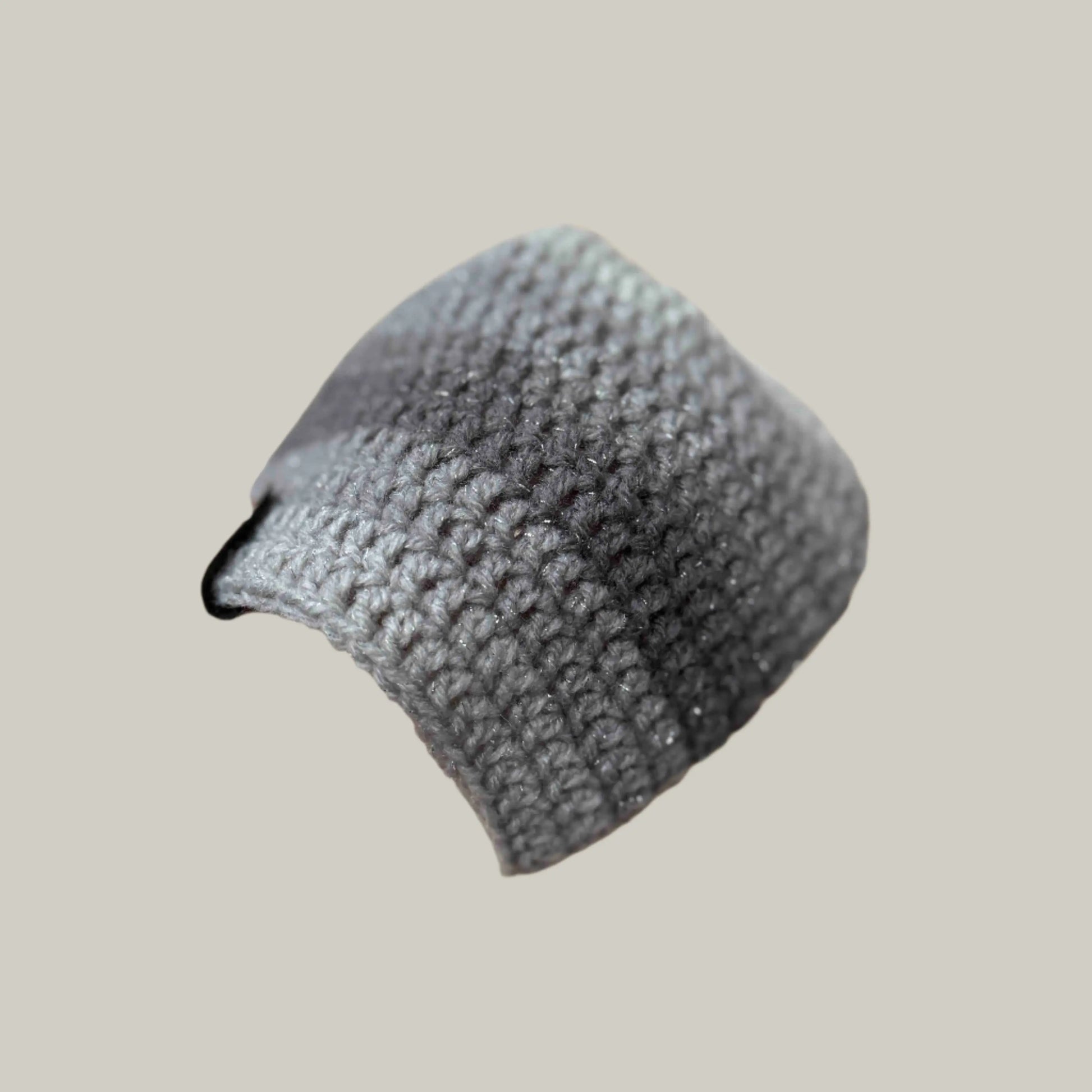 Greys 1 Double Crochet Sparkle Child Beanie 41-55cm H 16cm HeyBou - Made by Lisa