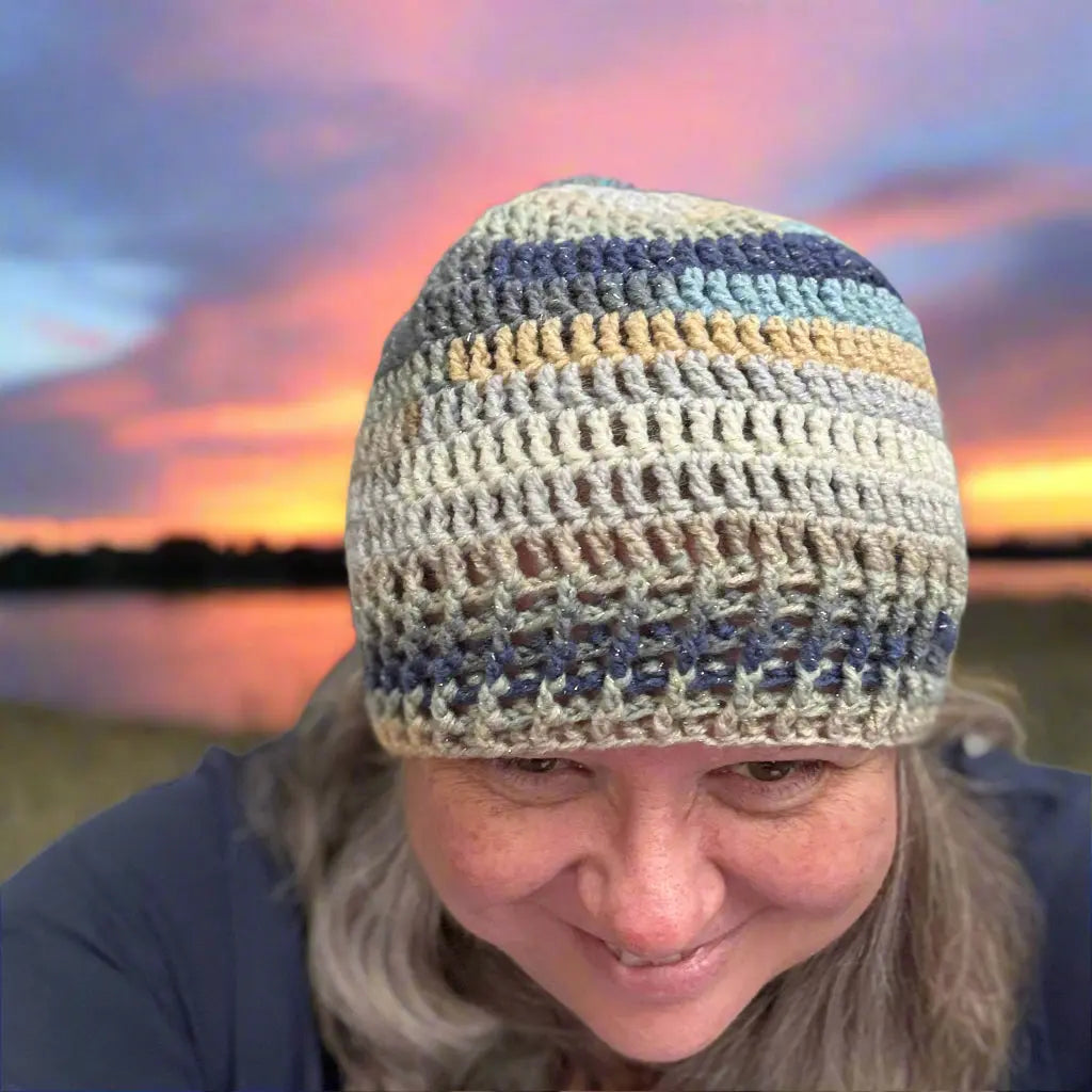 Sparkle Crocheted Beanies & Scarves HeyBou