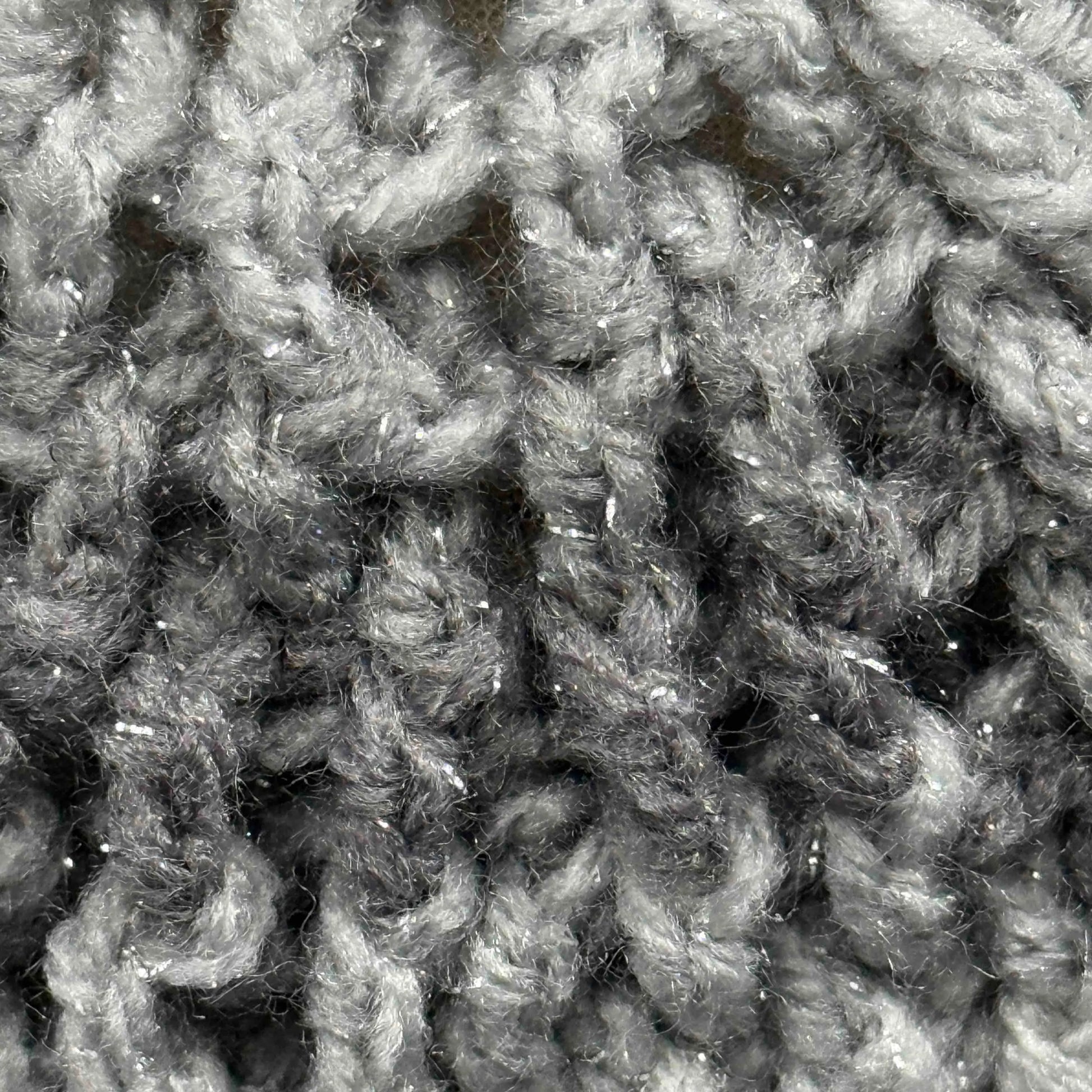 Greys Sparkle Moss Rib XL Adult Beanie 56-71cm H 21cm HeyBou - Made by Lisa