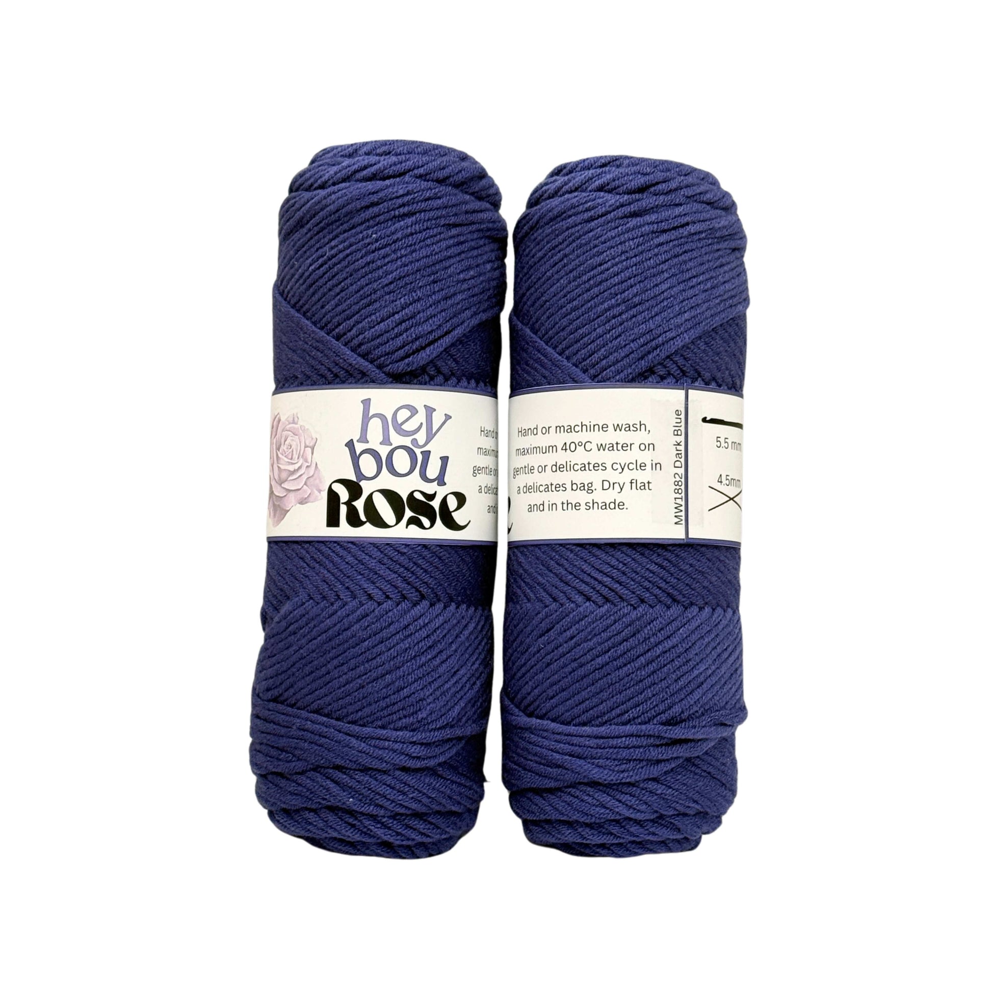 Rose Yarn, 100% Acrylic, 100g ball HeyBou