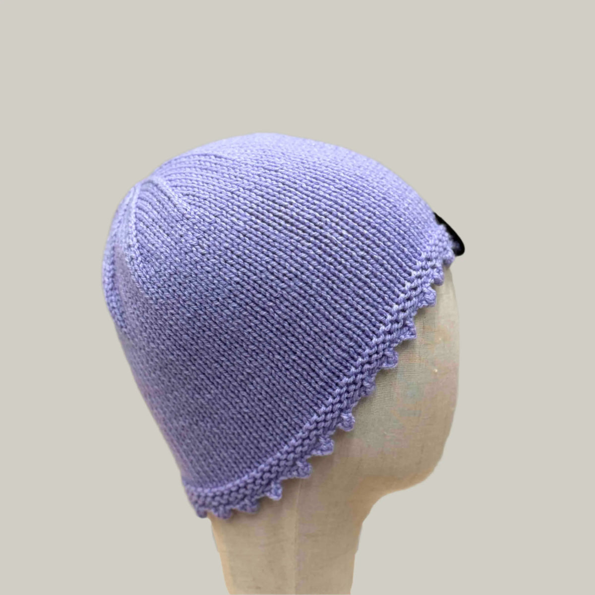 Maeve Bump Edge Knit Adult Beanie 50-66cm H 22cm HeyBou - Made by Lisa