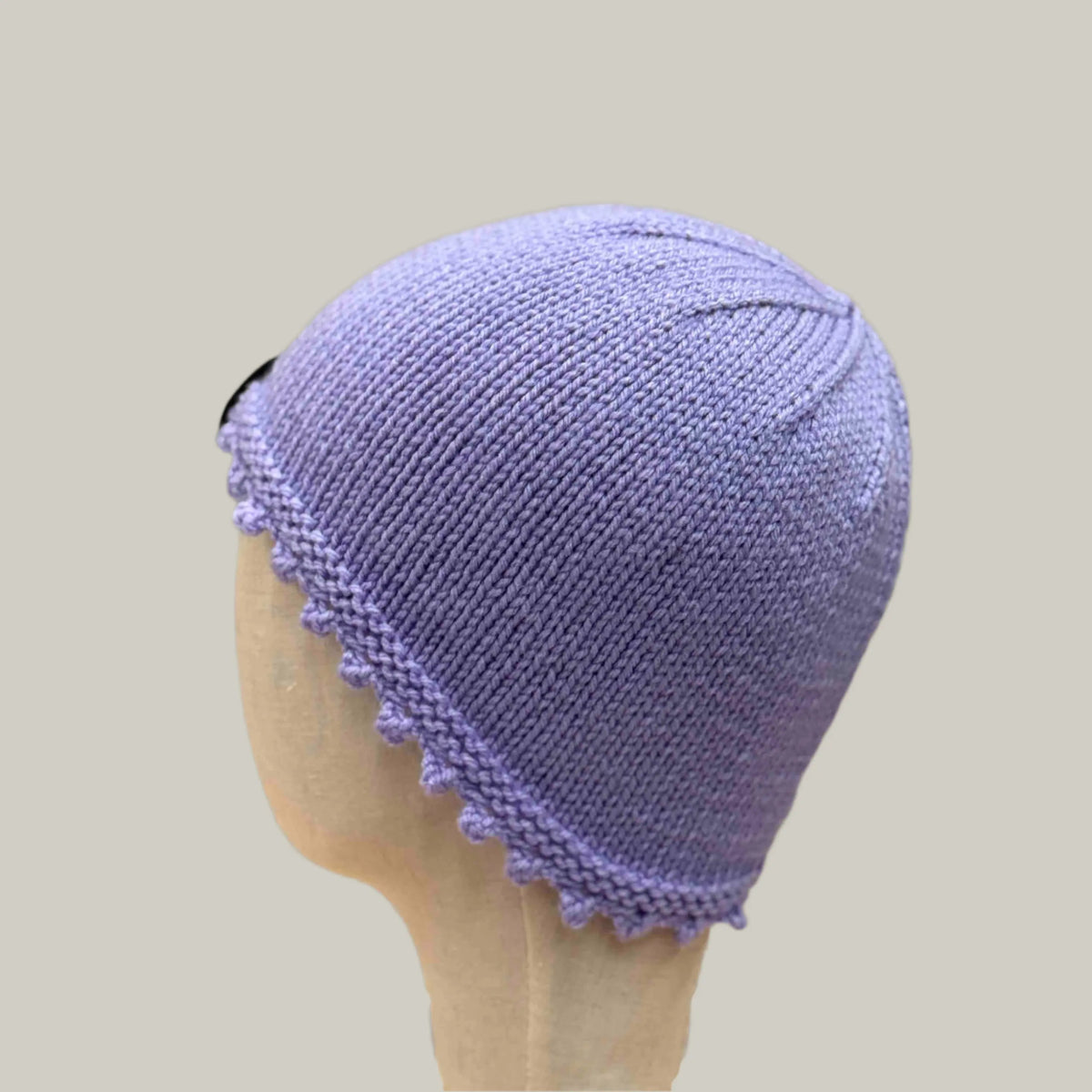 Maeve Bump Edge Knit Adult Beanie 50-66cm H 22cm HeyBou - Made by Lisa