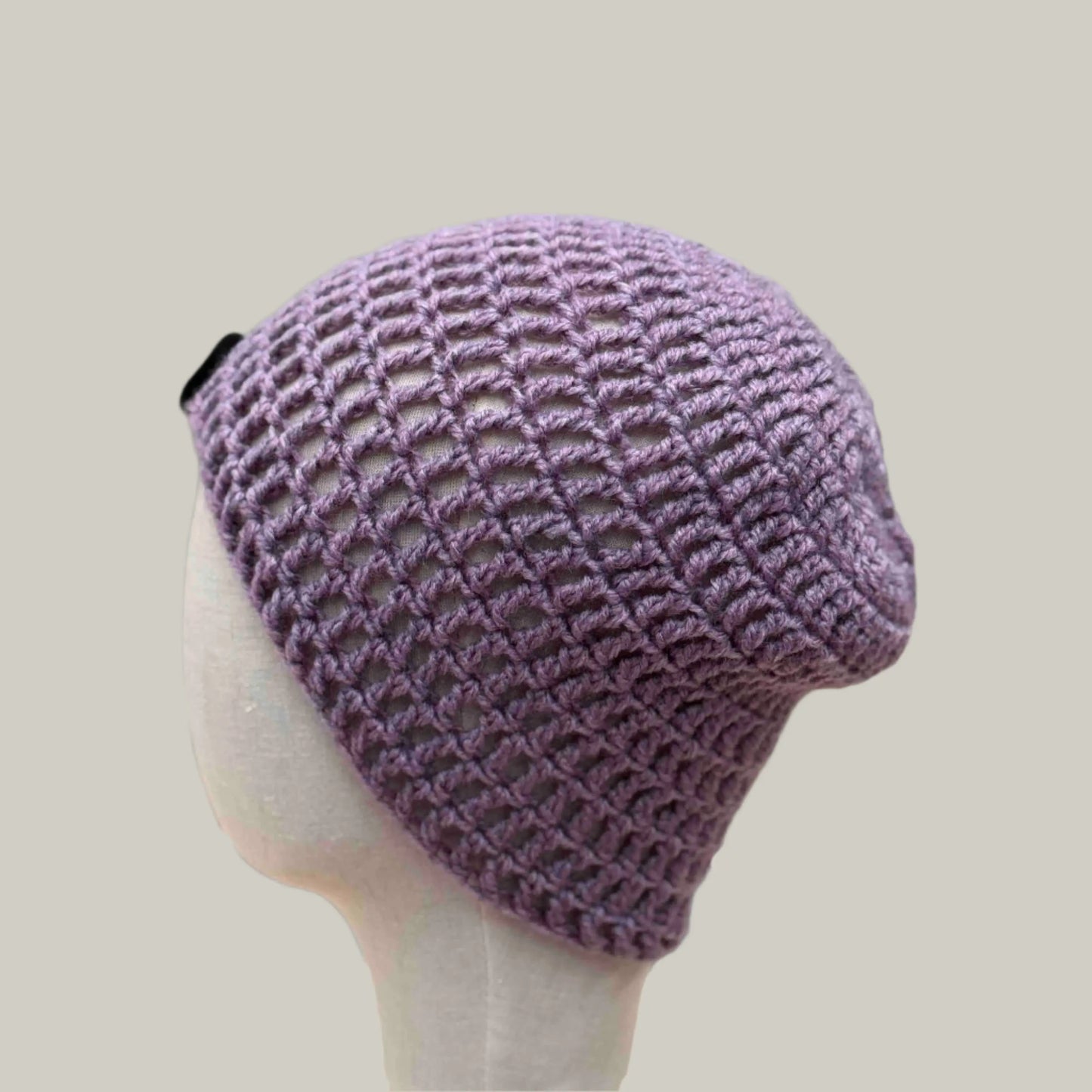 Maeve Treble Crochet Long Adult Beanie 51-70cm H 24cm HeyBou - Made by Lisa