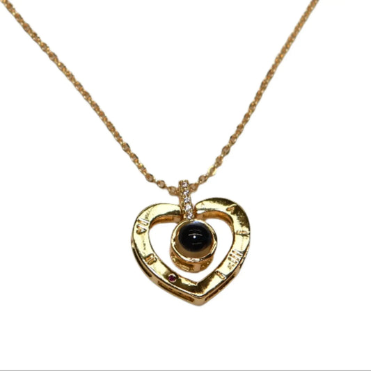 100 Languages 'I LOVE YOU' Necklace Hey Bou