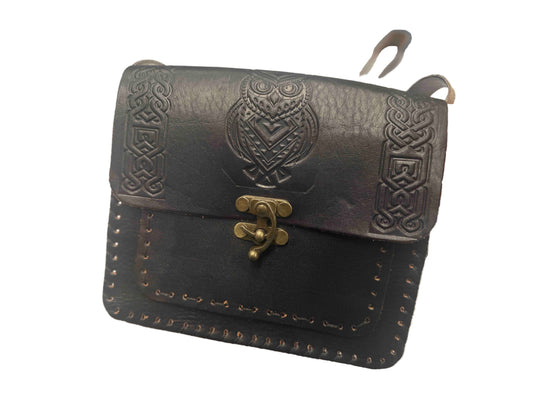 Brown Owl Design Leather Bag LAST ONE!!