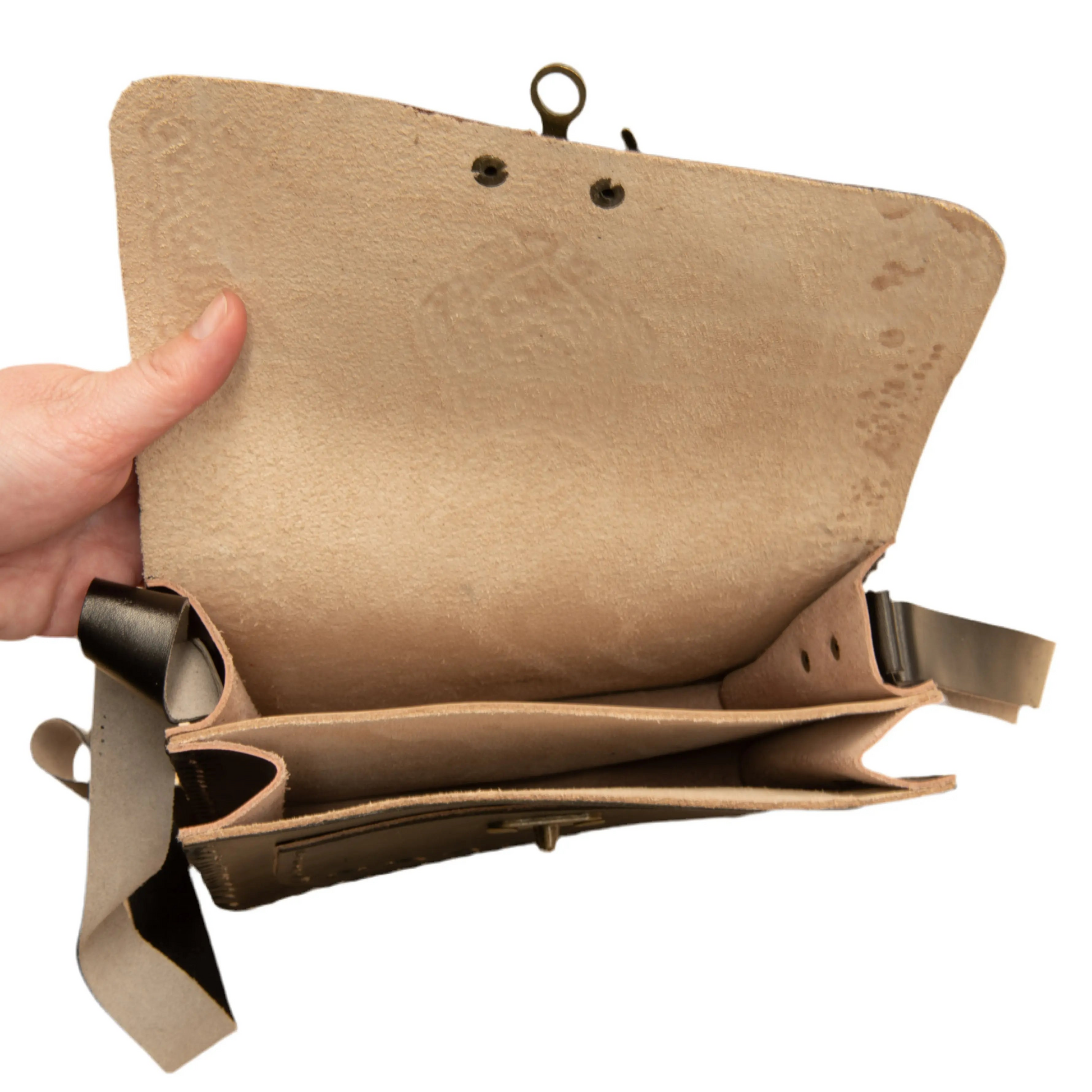 Owl Design Leather Bag Hey Bou