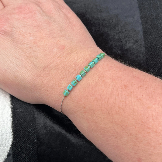 Rhodium Agate Bracelets Hey Bou