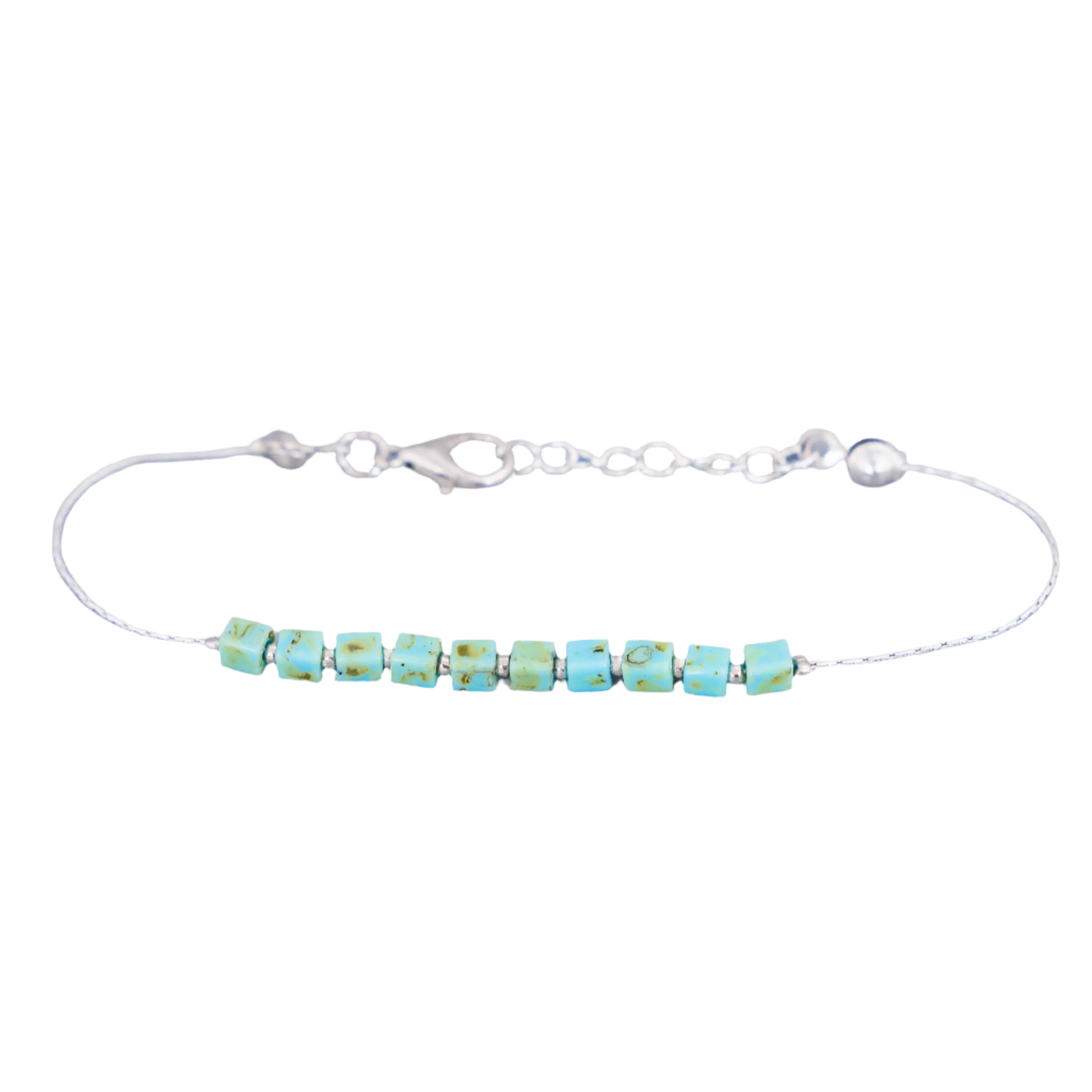 Rhodium Agate Bracelets Hey Bou