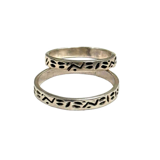 Roman Sterling Silver 925 Men & Women Rings Hey Bou