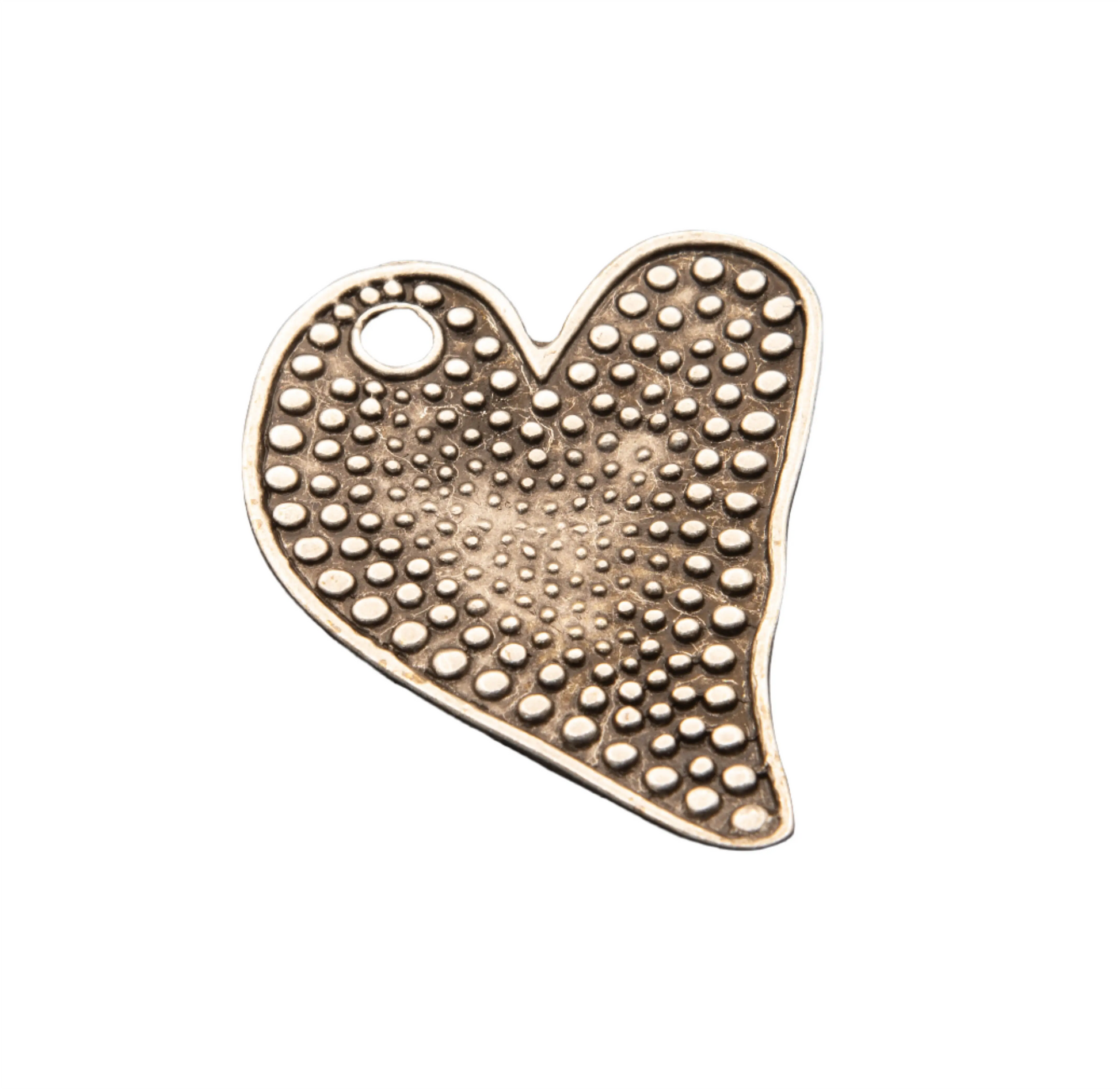 Silver Plated Heart Brooch Hey Bou