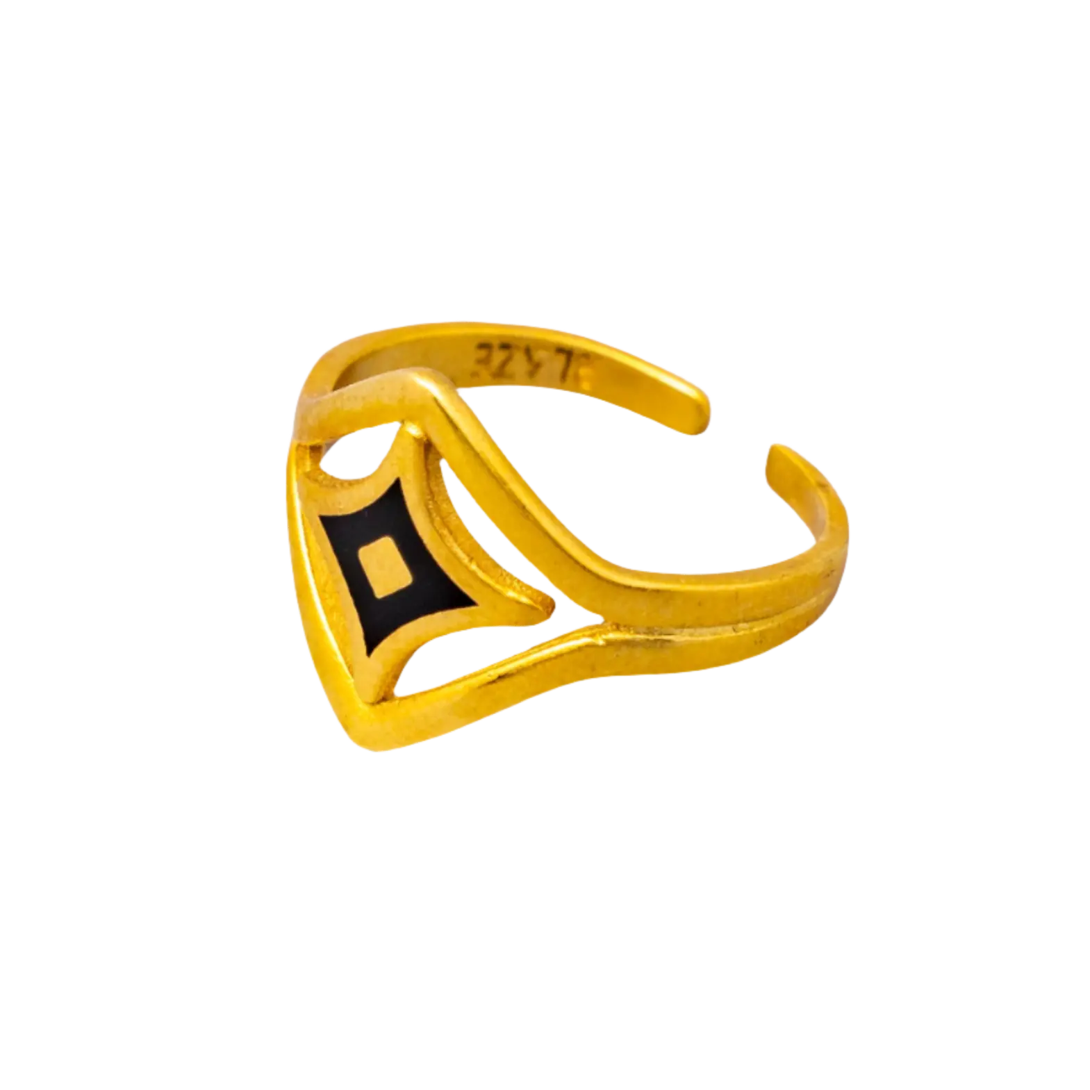 Gold Plated Star Ring Hey Bou