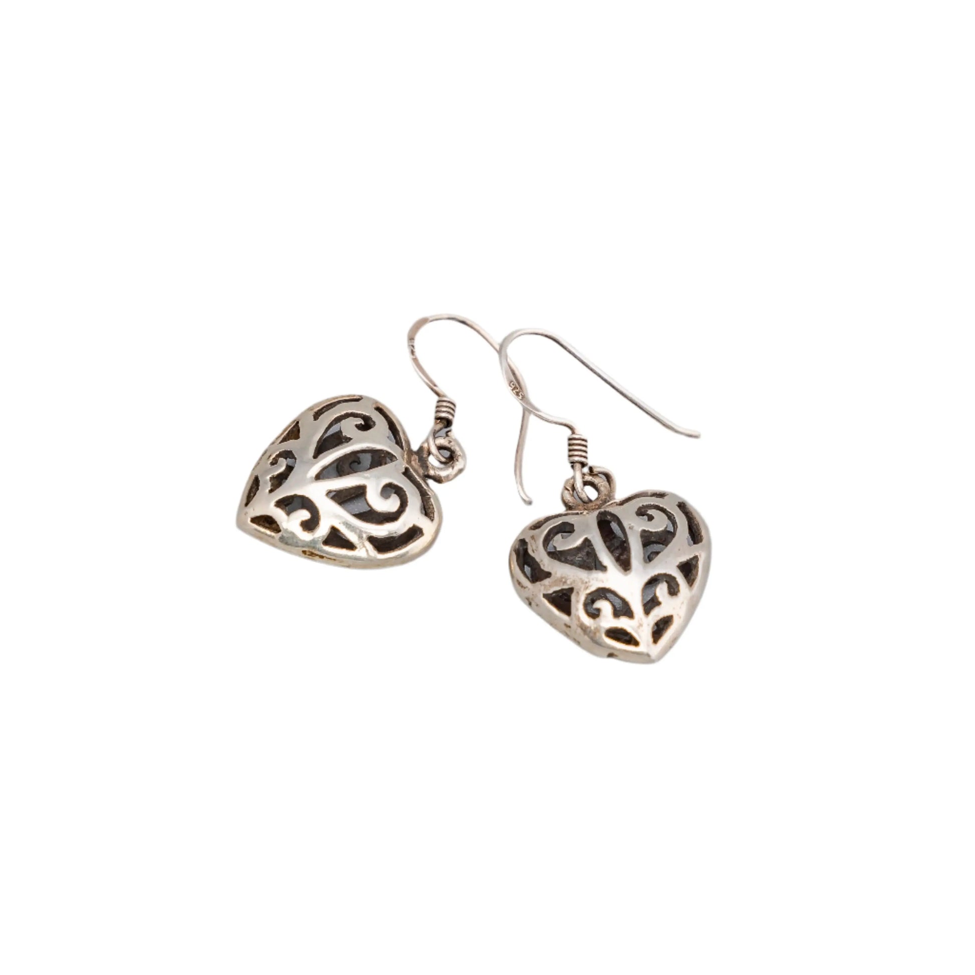 Sterling Silver 925 Earrings Hey Bou