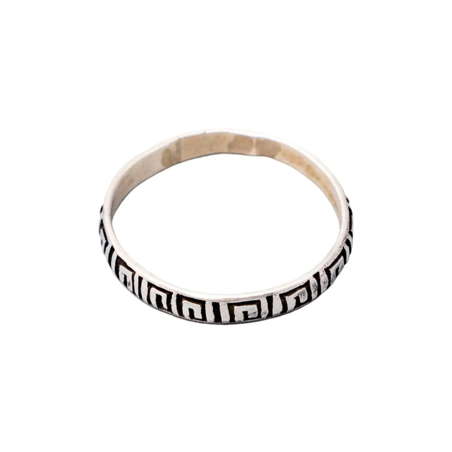 Roman 2 Sterling Silver Ring Hey Bou