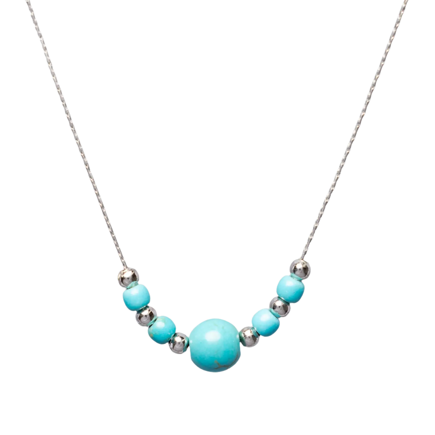 Rhodium Agate Necklaces Hey Bou