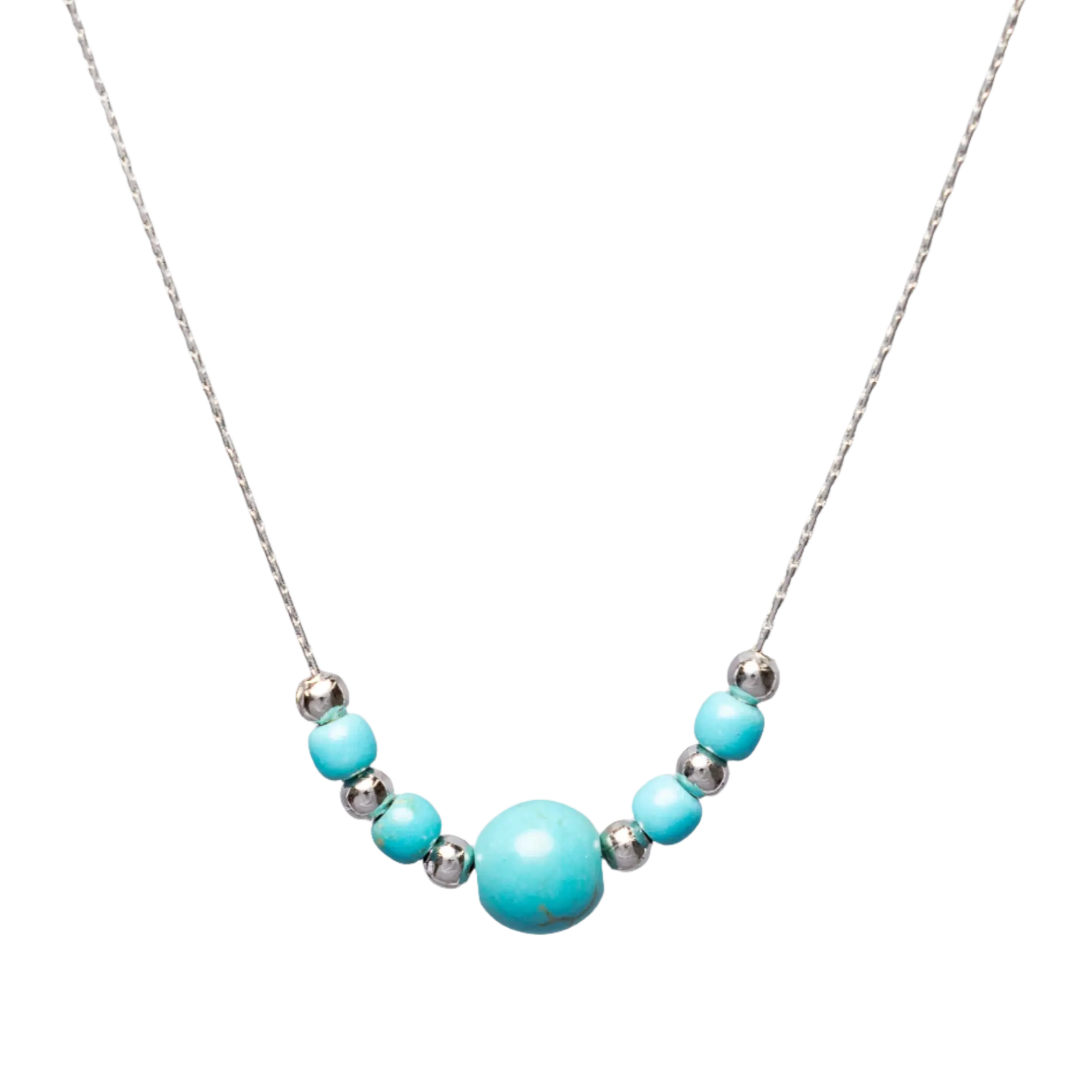 Rhodium Agate Necklaces Hey Bou