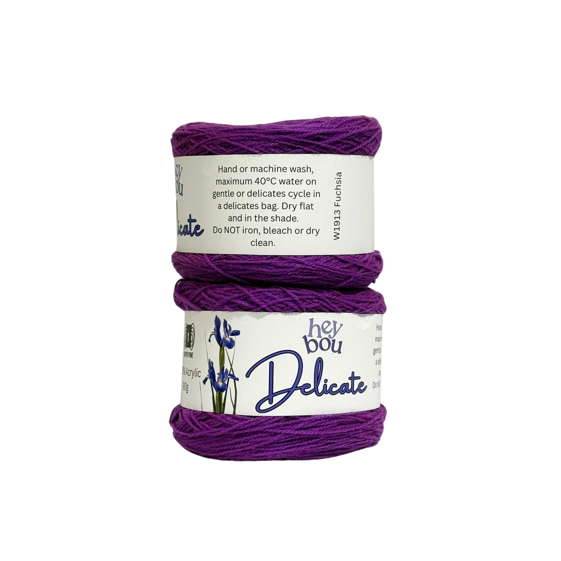 Delicate Yarn, 100% Acrylic, 90g Ball HeyBou