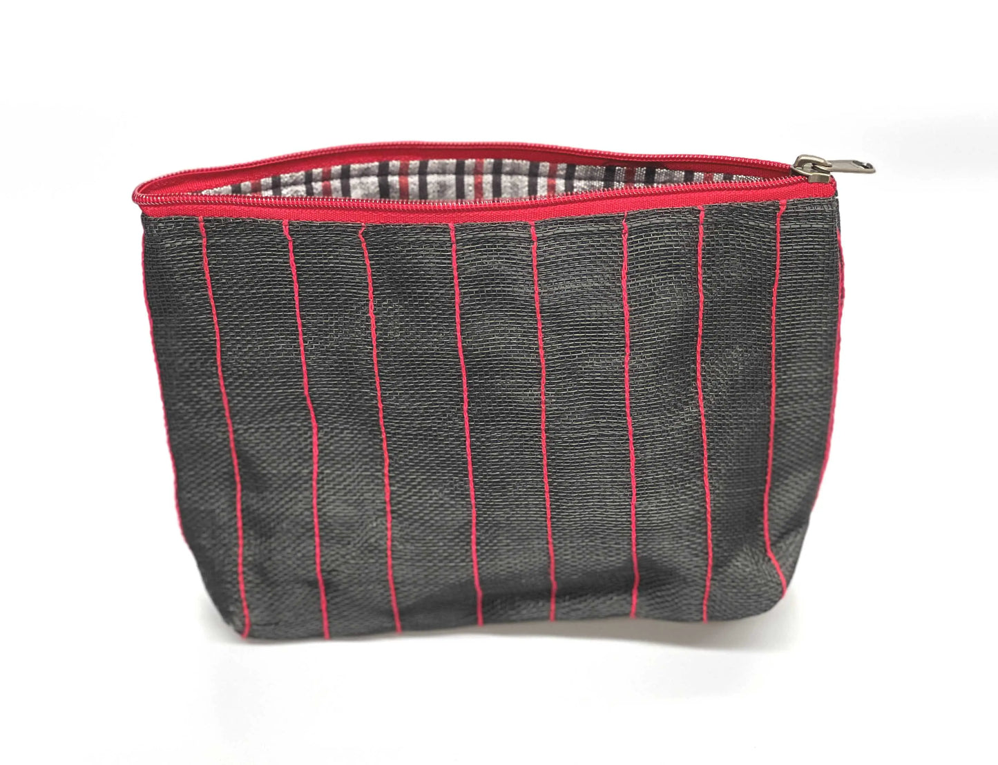 Black and Red Cosmetic or Toiletry Bag Village Works