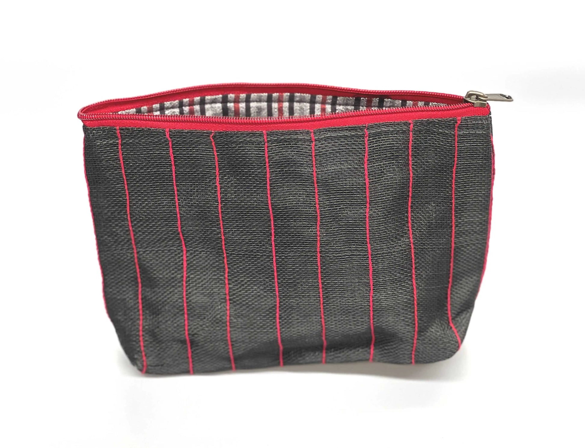 Black and Red Cosmetic or Toiletry Bag Village Works