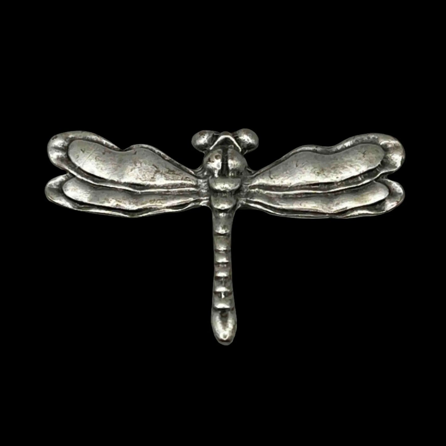 Silver Plated Dragon Fly Brooch Hey Bou