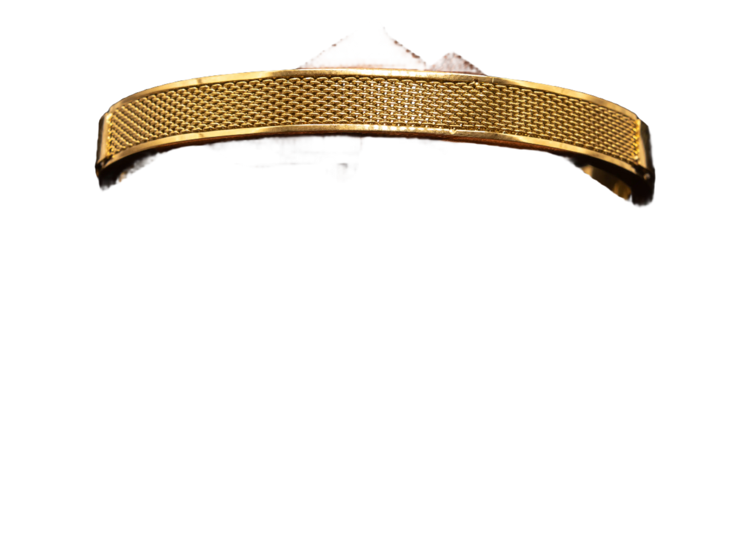 Gold Stainless Steel Patterned Bracelet Hey Bou