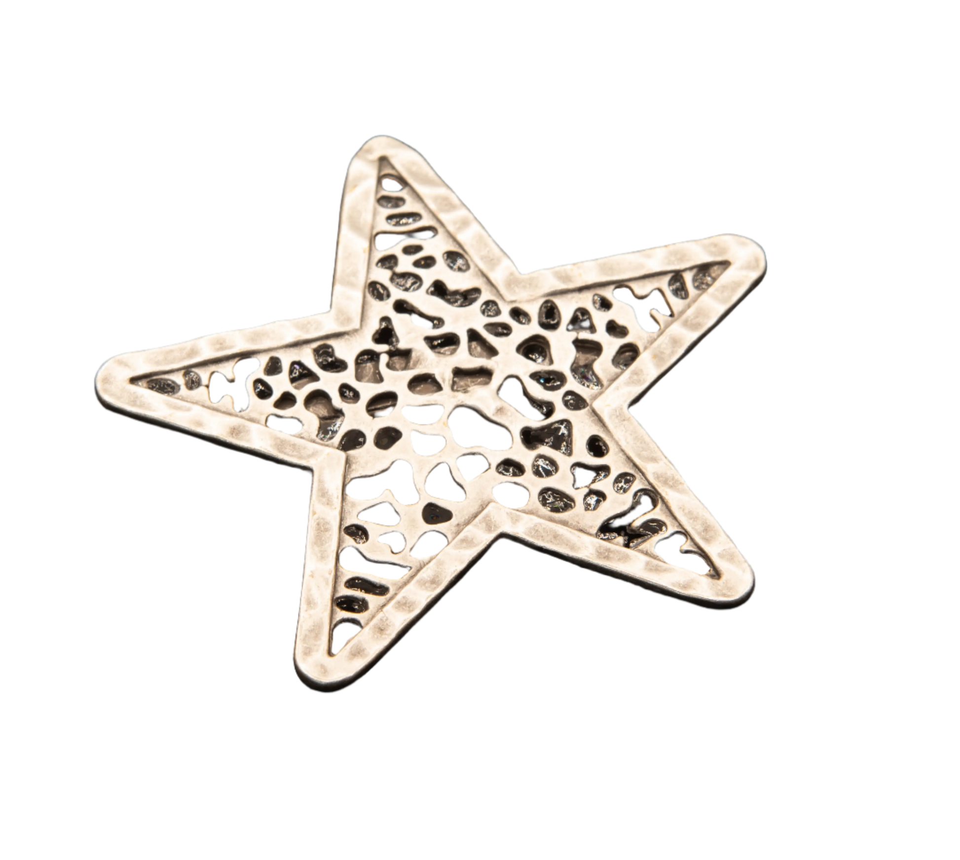 Silver Plated Star Brooch Hey Bou
